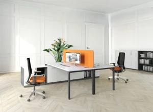 Biurko biurowe Duo-N Prostokątne | Polmarco