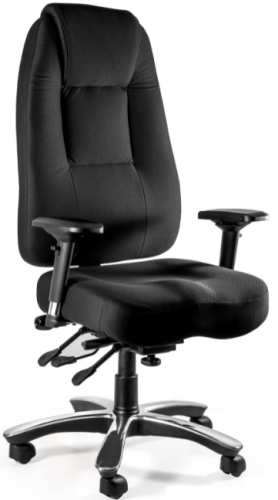 Fotel COMMANDER 150 kg - pancerny fotel 24/7 z atestem BS 5459