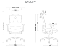 Kompaktowe i ergonomiczne wymiary modelu SPACE Cosmic Grey, zaprojektowane z myślą o ergonomii.png