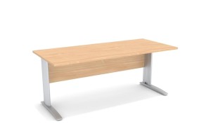 Biurko KOMO system ukrytego okablowania w nodze typu C | Wuteh