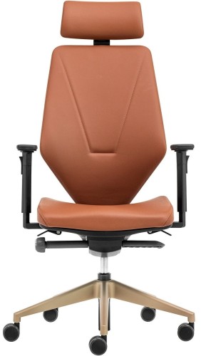 Fotel biurowy VANK V6 z zagłówkiem - bestseller ergonimiczny | konfigurator