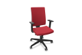 Czerwony fotel biurowy Navigo; ergonomia i bezpieczeństwo-SM12.png