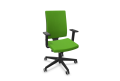 Zielony fotel BHP Navigo; tkanina z atestem ekologicznym EU Ecolabel-SM08.png
