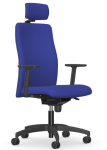 Fotel biurowy BHP Cosinus-R  z zagłówkiem Intar Seating 
