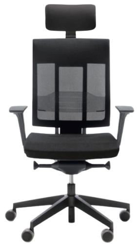 Fotel biurowy Profim Xenon Net - All-Black | Wysyłka 24h