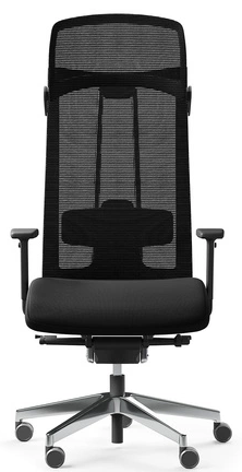 Fotel gabinetowy Action Profim (Czarny) do 150 kg | Wysyłka 24h 