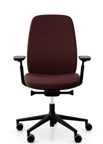 Fotel Profim Pace 100SFL MAX | Tapicerowane oparcie | Czarny 