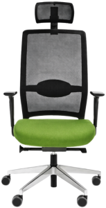 Fotel biurowy Veris Net z zagłówkiem 110/111 SFL 