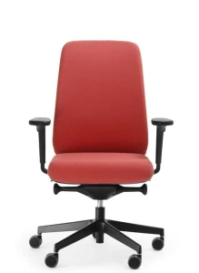 Fotel biurowy Bejot Belt BE 1T2 Black  | tapicerowany