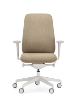 Fotel Bejot Belt BE 1T2 Grey - tapicerowany bestseller w jasnej odsłonie