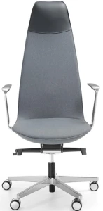 Fotel gabinetowy Lumi LM 103 Bejot | skórzany zagłówek