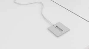 Kwadratowa przelotka kablowa 94x94 mm | Polmarco