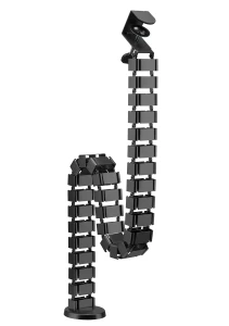 Prowadnica kablowa „Kręgosłup” 134,7 cm - organizer kabli z uchwytem