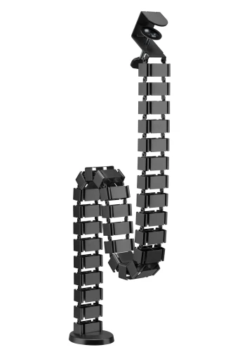Prowadnica kablowa „Kręgosłup” 134,7 cm - organizer kabli z uchwytem