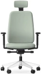 Fotel biurowy TIME Black | Oparcie Tapicerowane