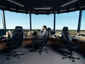 Fotel RH Secur24 Exclusive w wieży kontroli lotów - profesjonalne wsparcie dla kontrolerów ruchu lotniczego.jpg