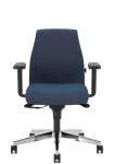 Fotel ergonomiczny Viden (Niskie Oparcie) | Dla Osób Niższych