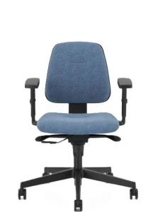 Fotel biurowy SEGLA Nordic - Ergonomia z Niskim Oparciem