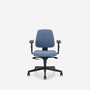 Fotel biurowy SEGLA Nordic - Ergonomia z Niskim Oparciem